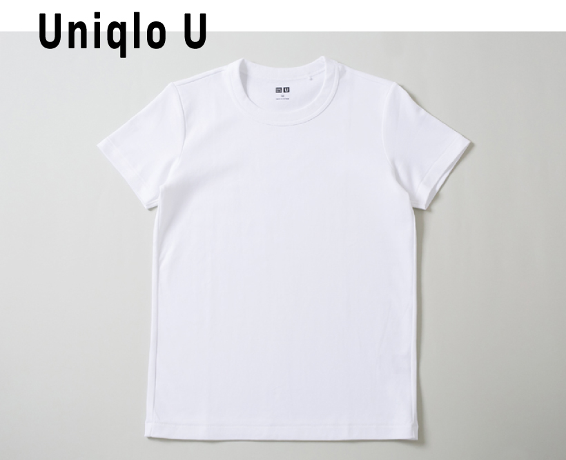 ユニクロユーの白Tシャツ