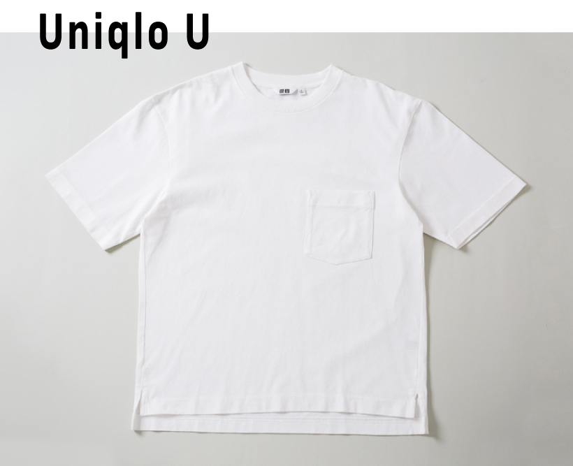 ユニクロユーの白Tシャツ