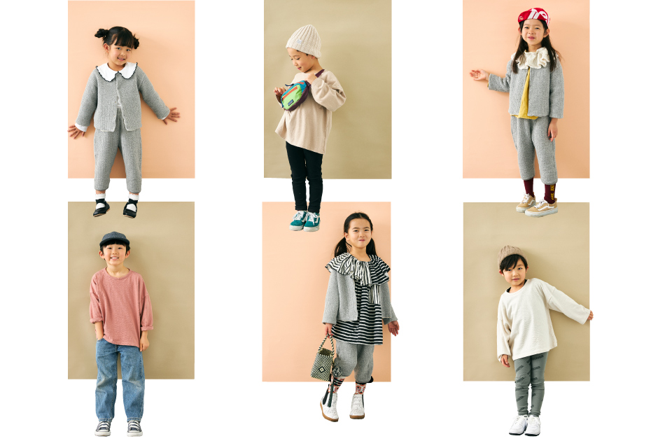 韓国子ども服『monmimi』の春アイテムを おしゃれキッズが着回し！