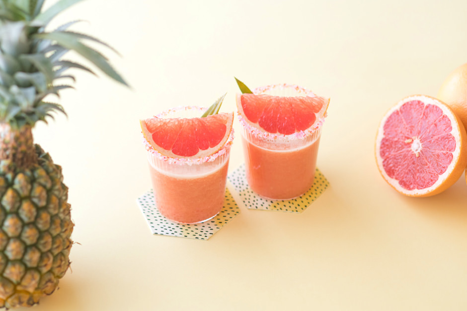 楽しく＆おいしく熱中症対策！ 手づくり夏ジュース 【part.2 ピンクグレープフルーツとパインのジュース】