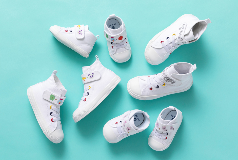 「White atelier BY CONVERSE 吉祥寺店」で、子ども向けデザインプリントがスタート