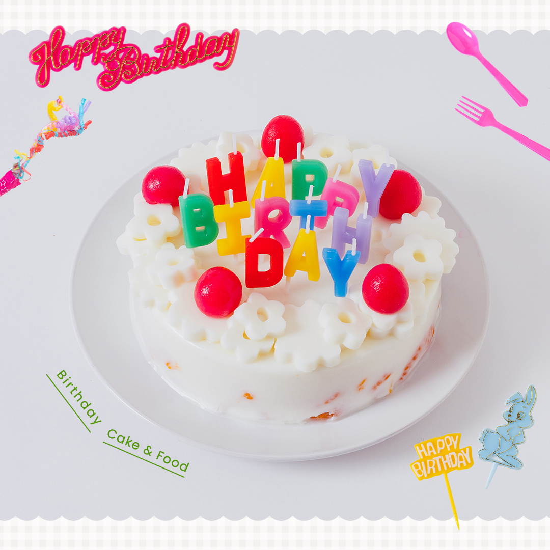 簡単なのに最強に可愛い♡ 子どもの誕生日ケーキ&フード