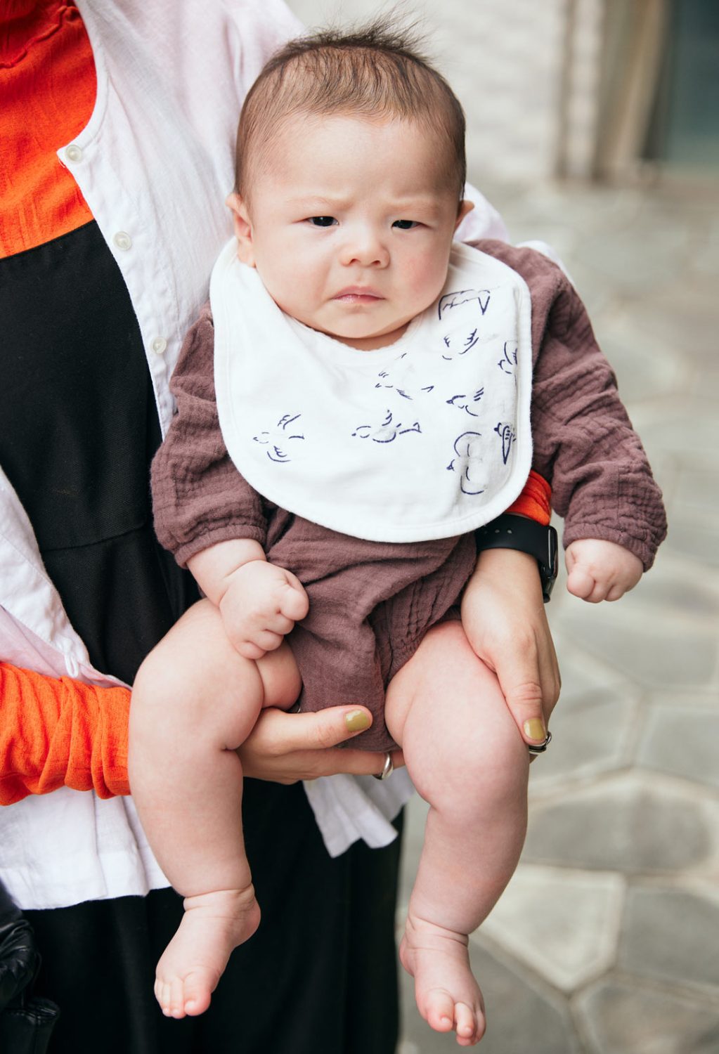 家族で秋色コーデ。キッズは『ザラ』のカーディガンをおしゃれに着こなし♪