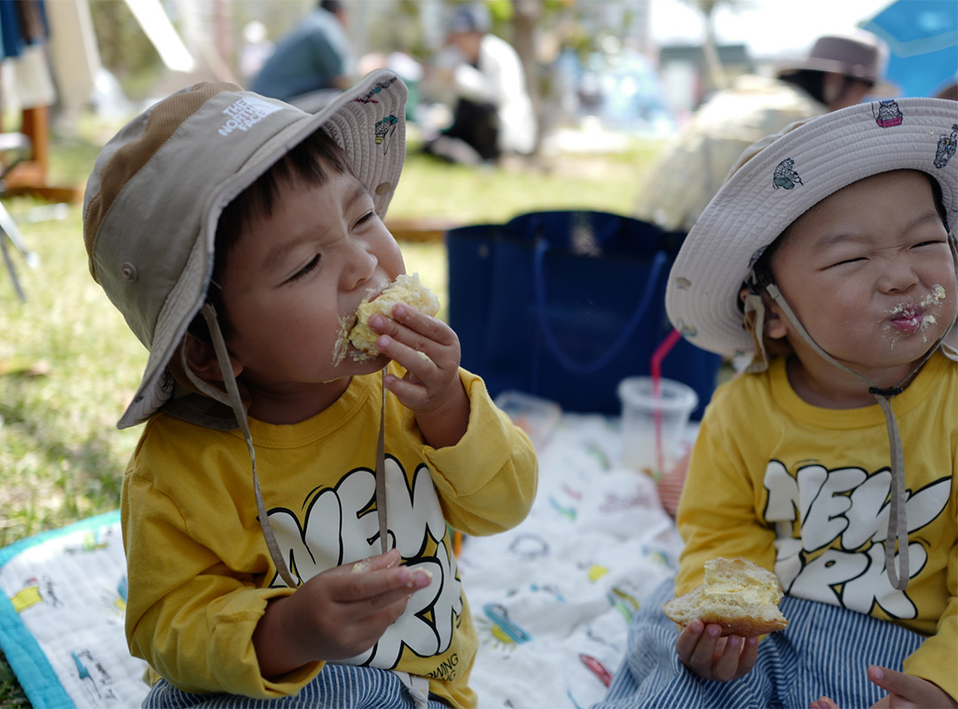 「OKINAWA FOOD FLEA」武智志穂の沖縄でのんびり双子育児 Vol.31
