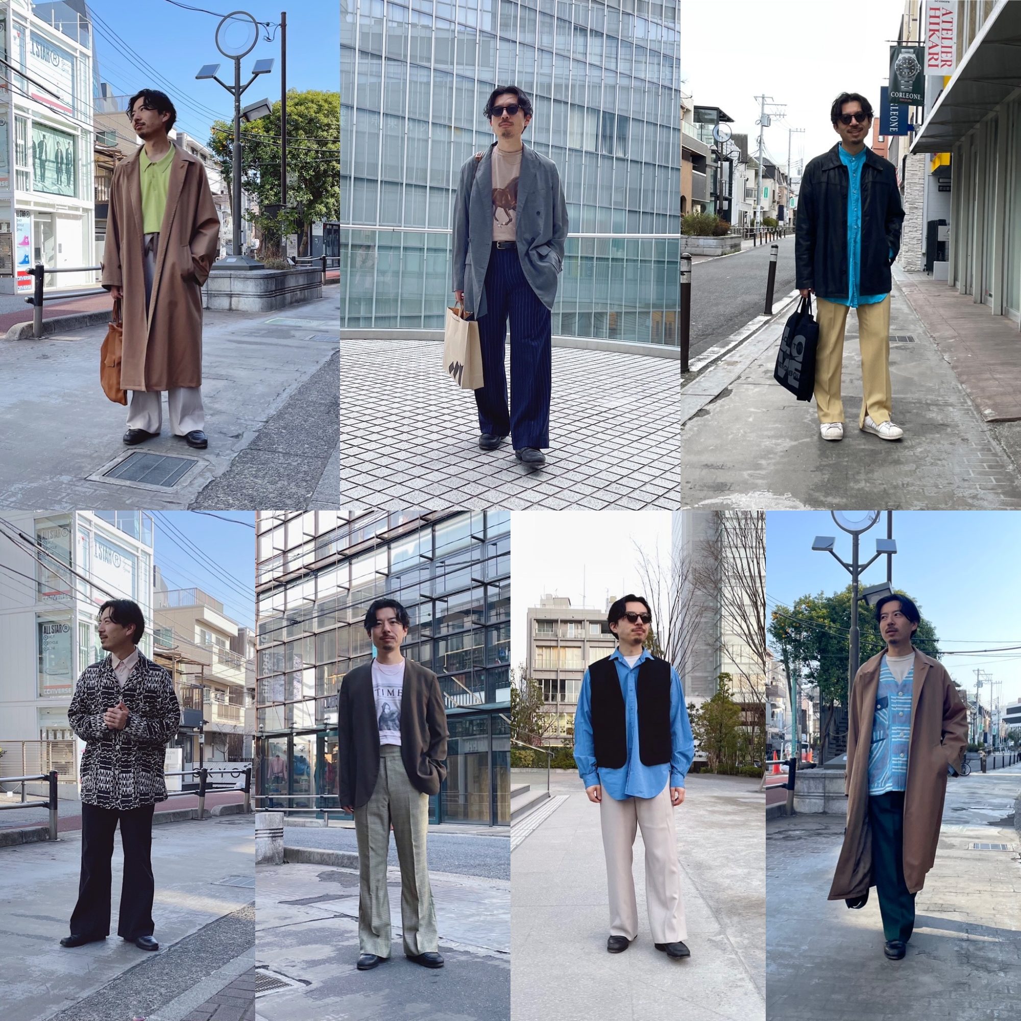 【FASHION SNAP】30代パパのリアルな1週間春コーデ