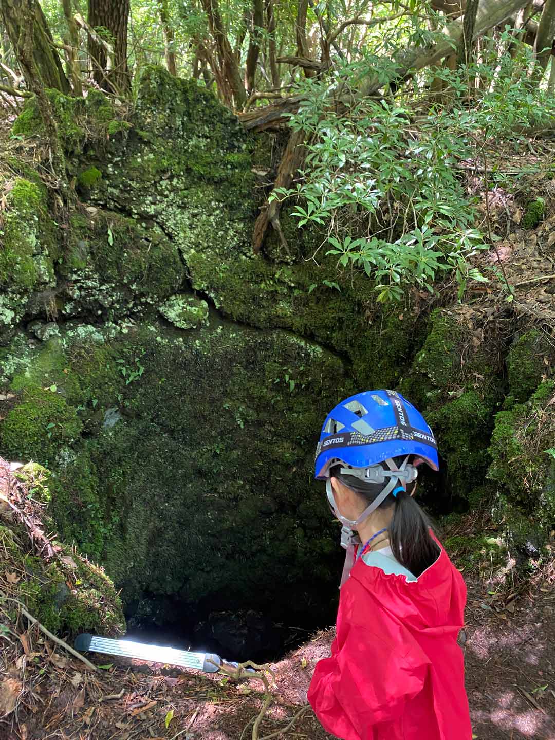 fuji gateway 洞窟探検 ロードバイク