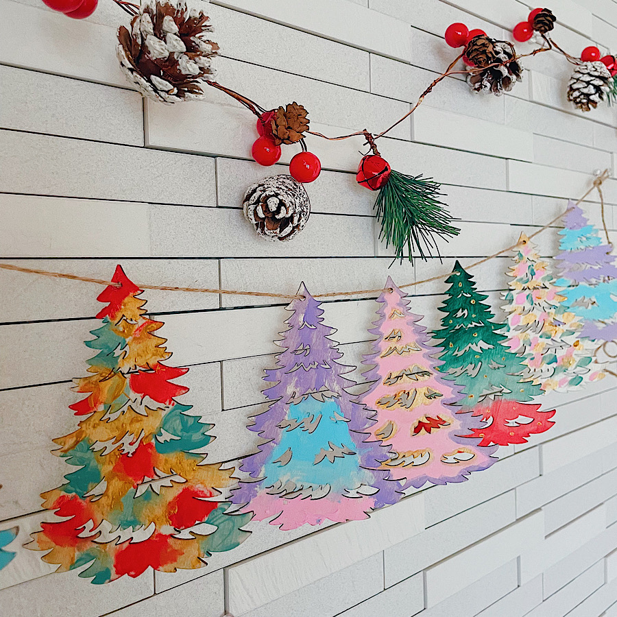 【Flying Tiger】おすすめのクリスマス工作キット！簡単可愛いガーランドを作って飾ろう
