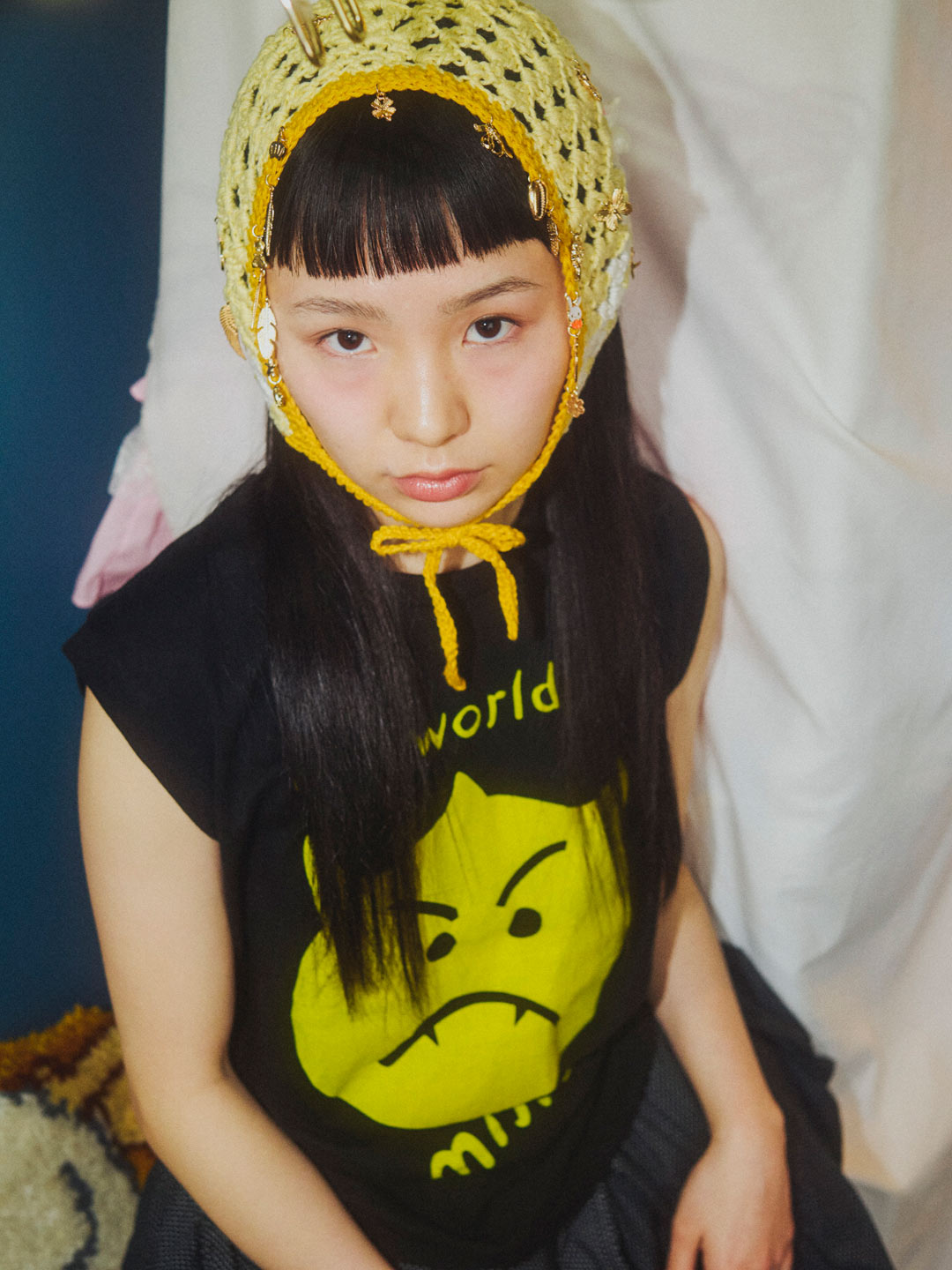 BABY × vintage boutique IAM コラボTシャツ 黒