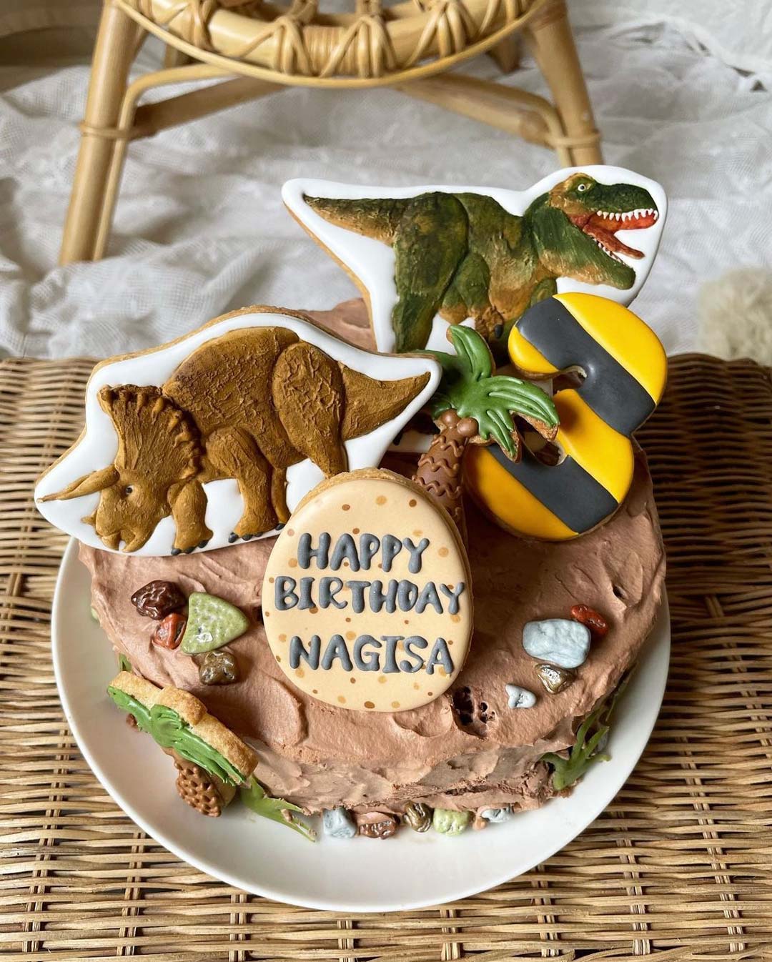 子ども 誕生日ケーキ バースデーケーキ 恐竜 男の子