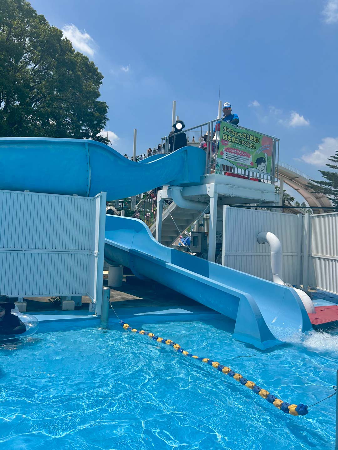 しらこばと水上公園 埼玉 越谷 子連れ 幼児プール キッズスライダー