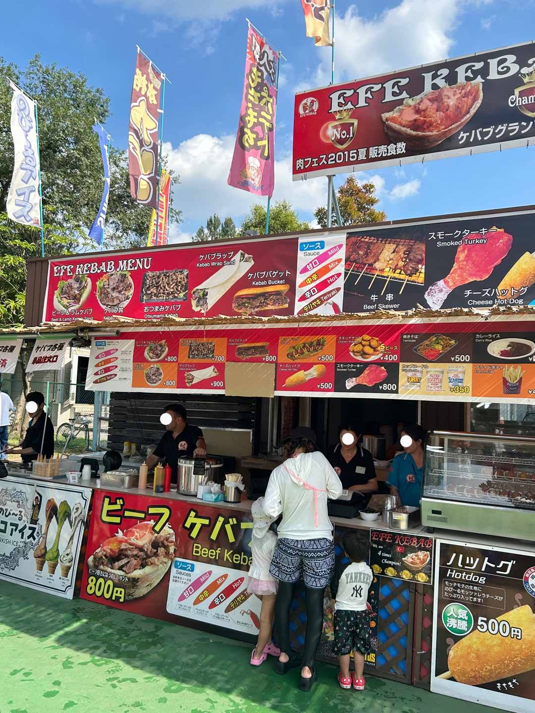 しらこばと水上公園 埼玉 越谷 子連れ 屋台 軽食