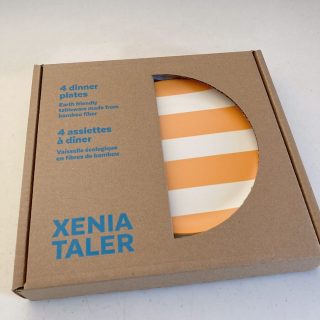 ギフトにおすすめ！ カナダ発【XENIA TALER】のバンブープレート