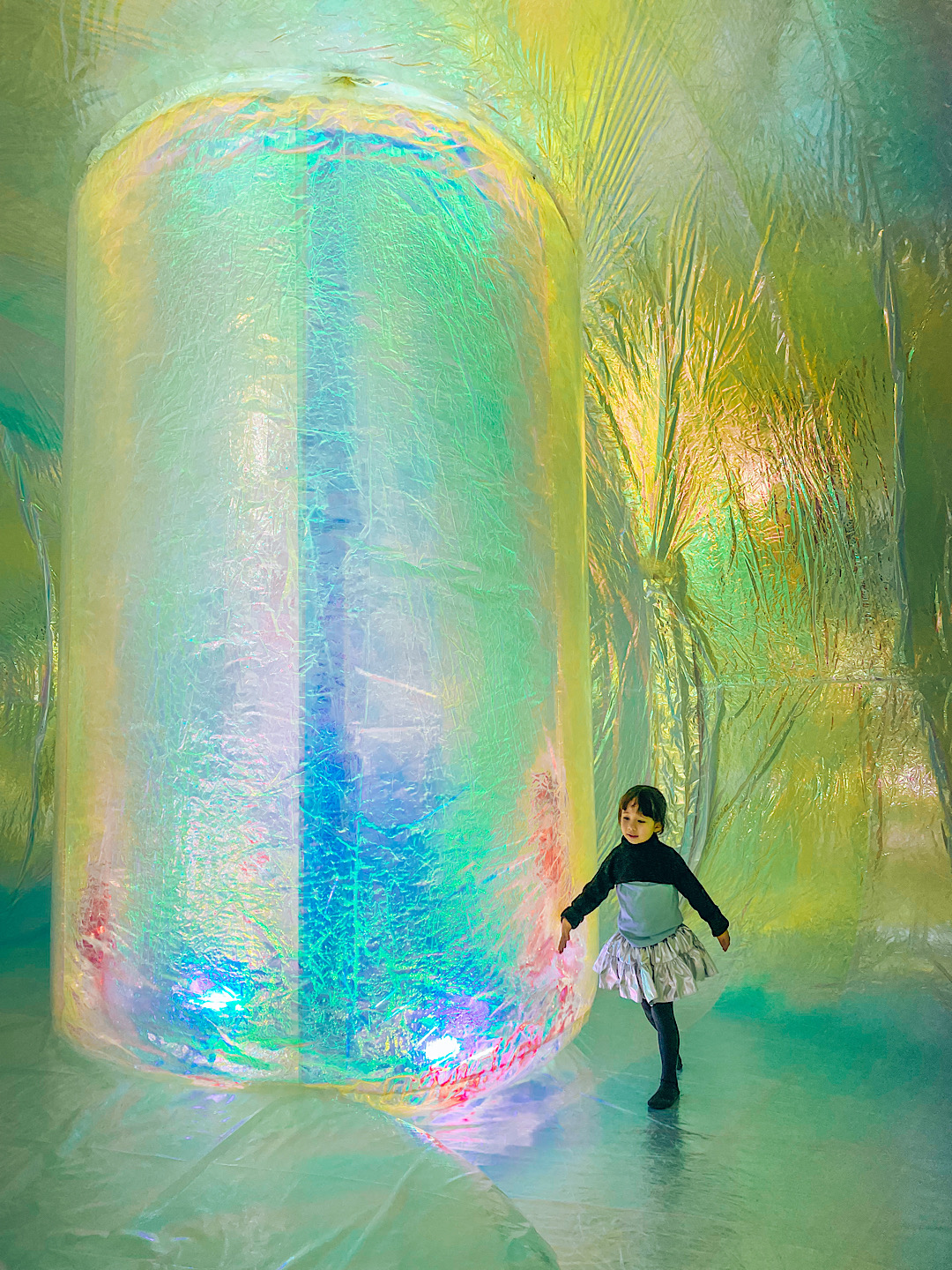 奥中章人「Synesthesia ーアートで交わる五感ー」展に子連れで行ってみた
