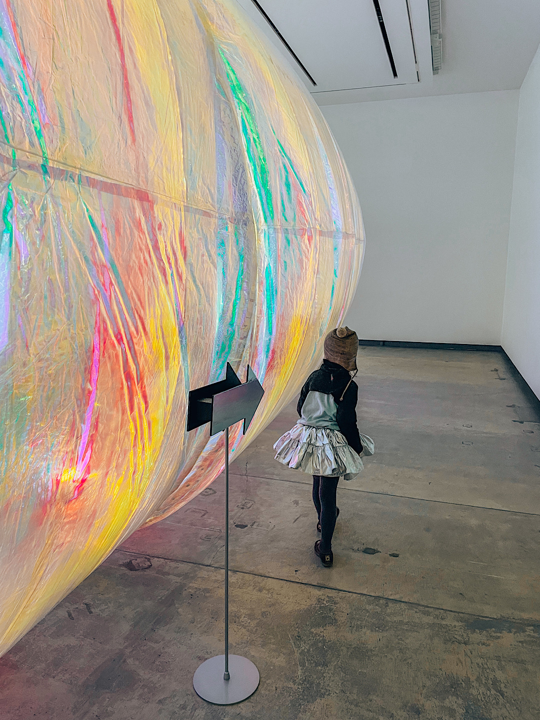 奥中章人「Synesthesia ーアートで交わる五感ー」展に子連れで行ってみた