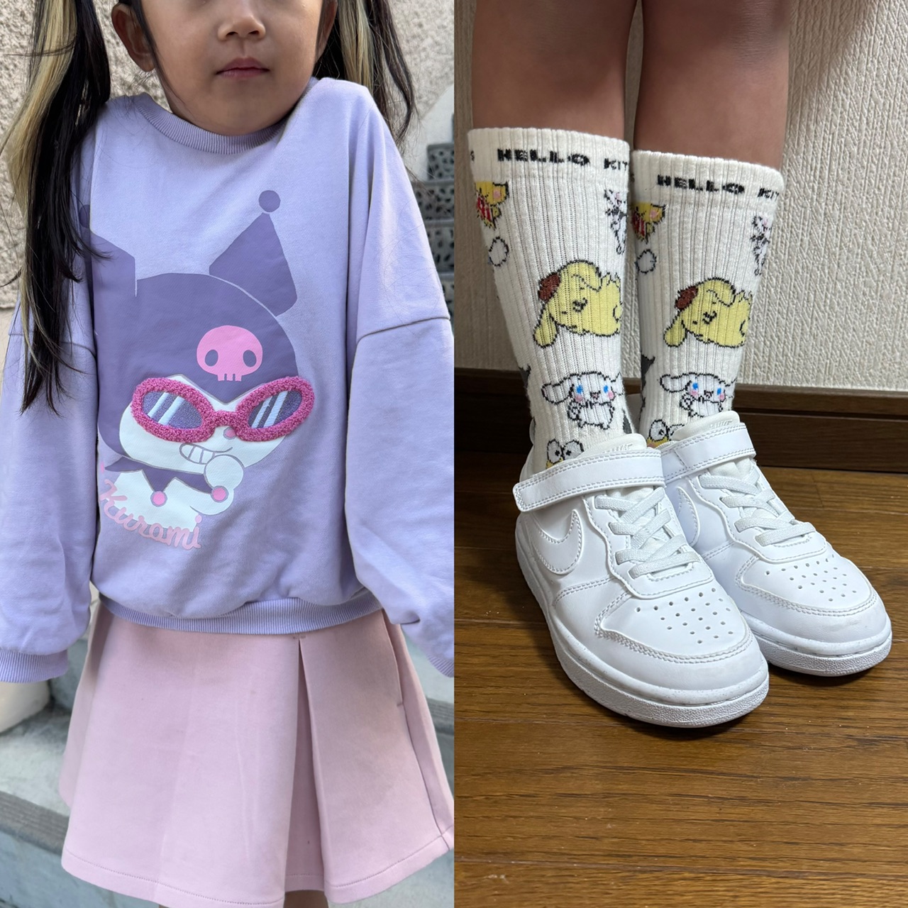 【サンリオ】ALL2000円以下！GU・H&M・ZARAで購入したプチプラ子ども服をご紹介