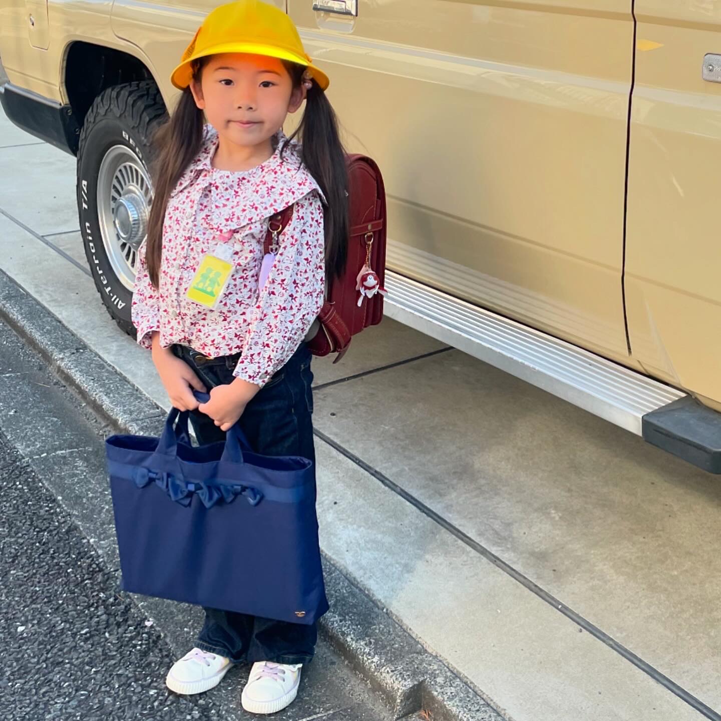 新小学1年生！女の子の春のリアル通学コーデ３選