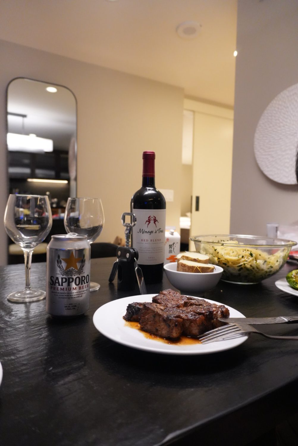 コンドミニアムステイならではの部屋食