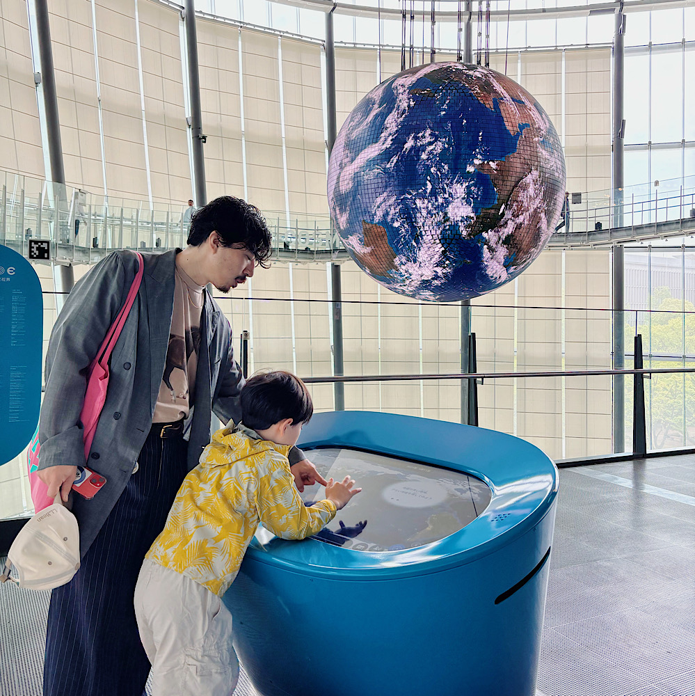 小学生土曜日無料【日本科学未来館】がリニューアル！ ジオ・スコープ&絶景レストランがすごい！