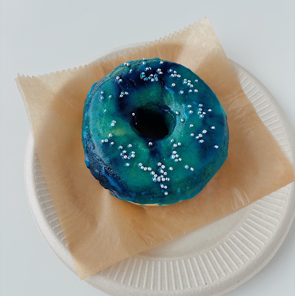 【日本科学未来館】7F展望ラウンジレストランがリニューアル!カフェテリアブルーのドーナッツがかわいい!
