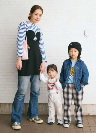 古着MIXな兄妹コーデ！ パステルカラーを挿して春らしく