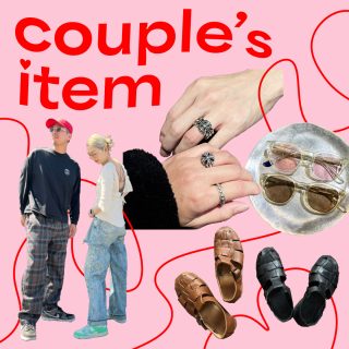 実はお揃い♡ ファッションに馴染む、おしゃれ夫婦のペアアイテム