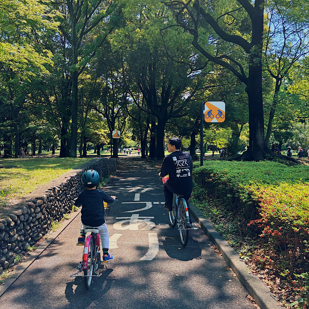 【1時間210円】自転車デビューに最適!『代々木公園サイクリングセンター』の森林浴サイクリングが最高!