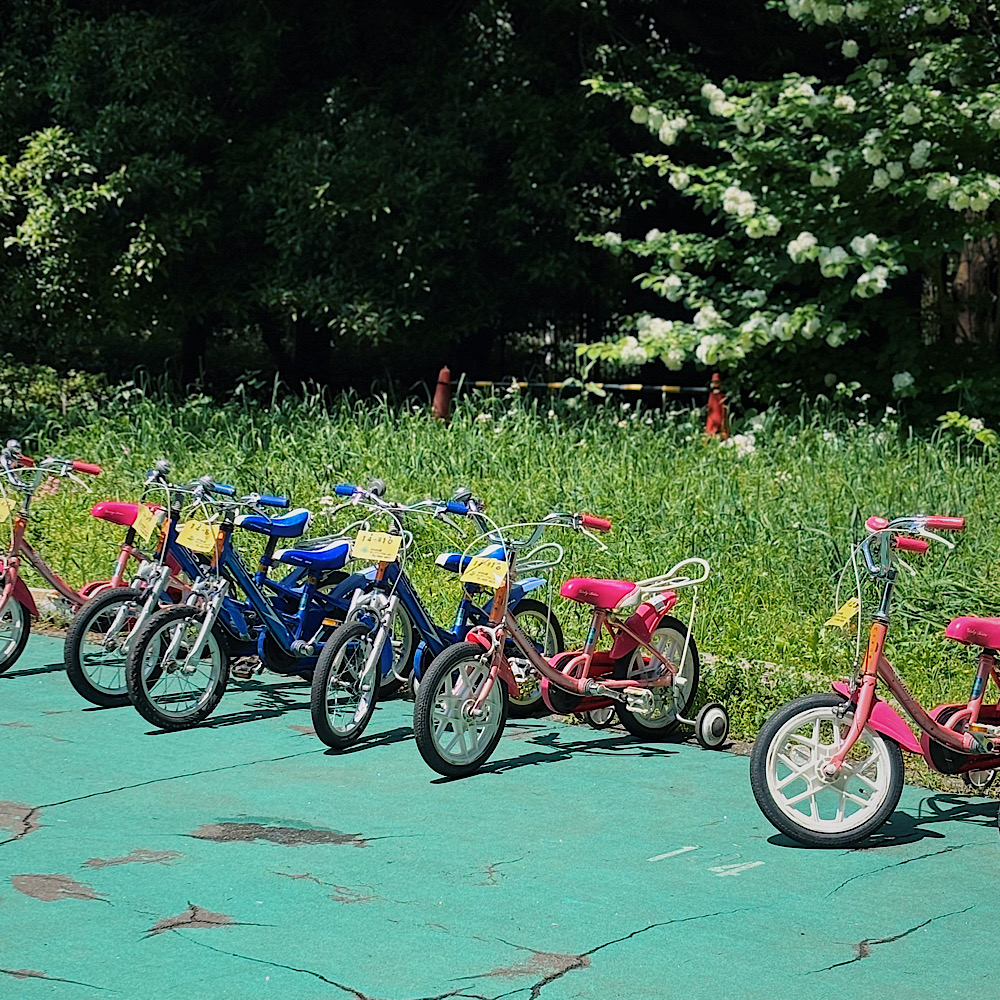 【1時間210円】自転車デビューに最適!『代々木公園サイクリングセンター』レンタルできる自転車は各種完備!補助輪付き自転車