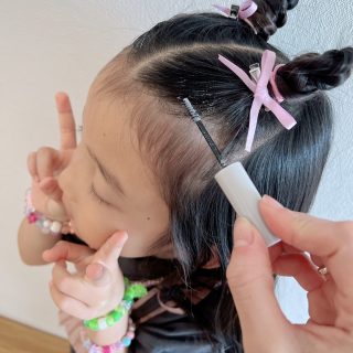 【簡単にお湯で落ちる】キッズのヘアアレンジにもおすすめ!im(アイエム)のグリッターマスカラ