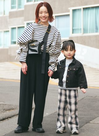 失敗しない春のモノトーンリンク! 軽やか素材で季節感アップ