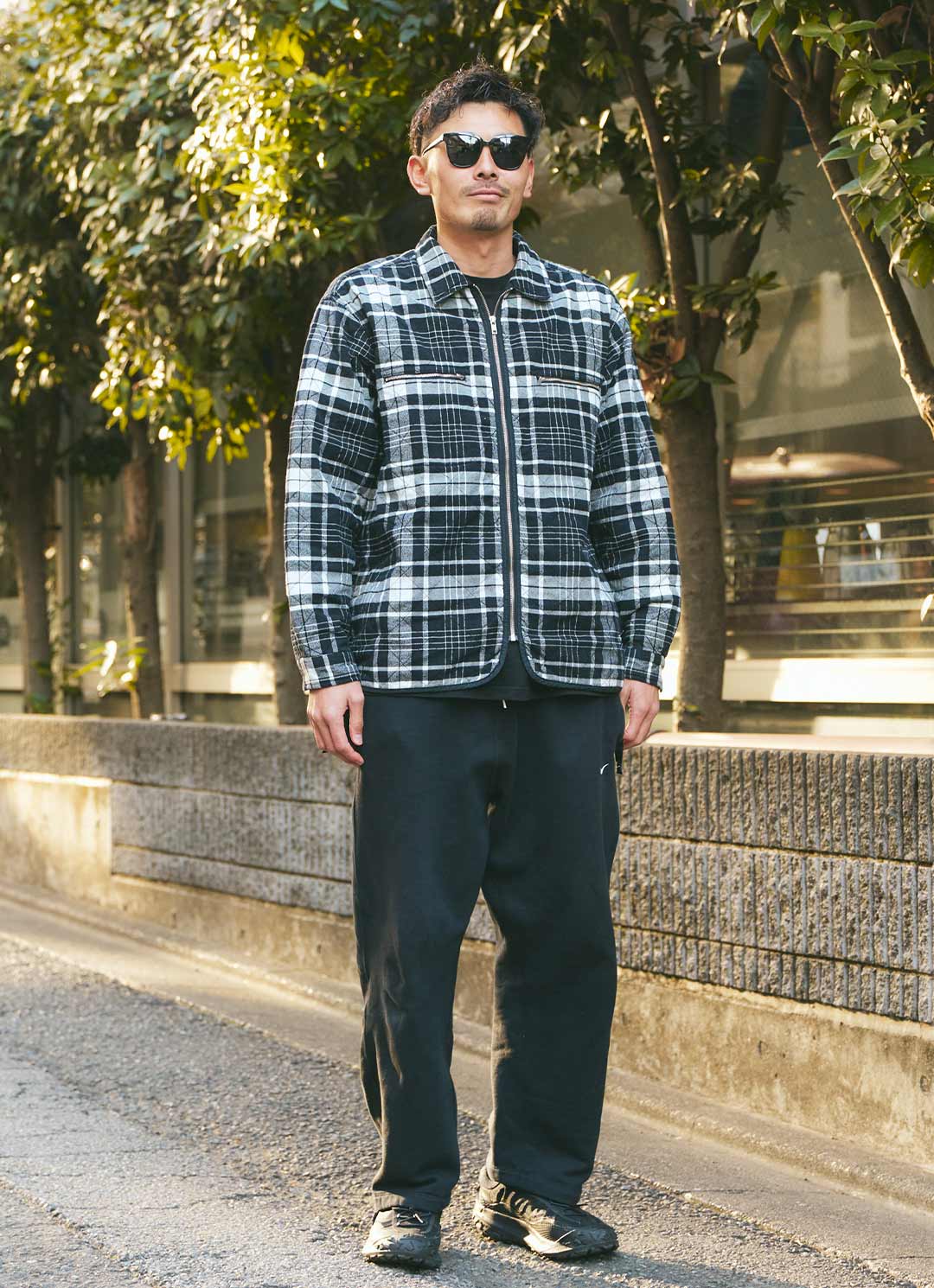 ミリタリーな兄弟コーデ！ 家族で柄物を挿してリズミカルに