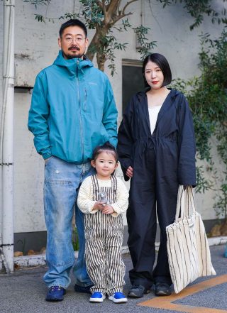 冴えるブルーを家族でシェア！ ストライプを挿してリズミカルに