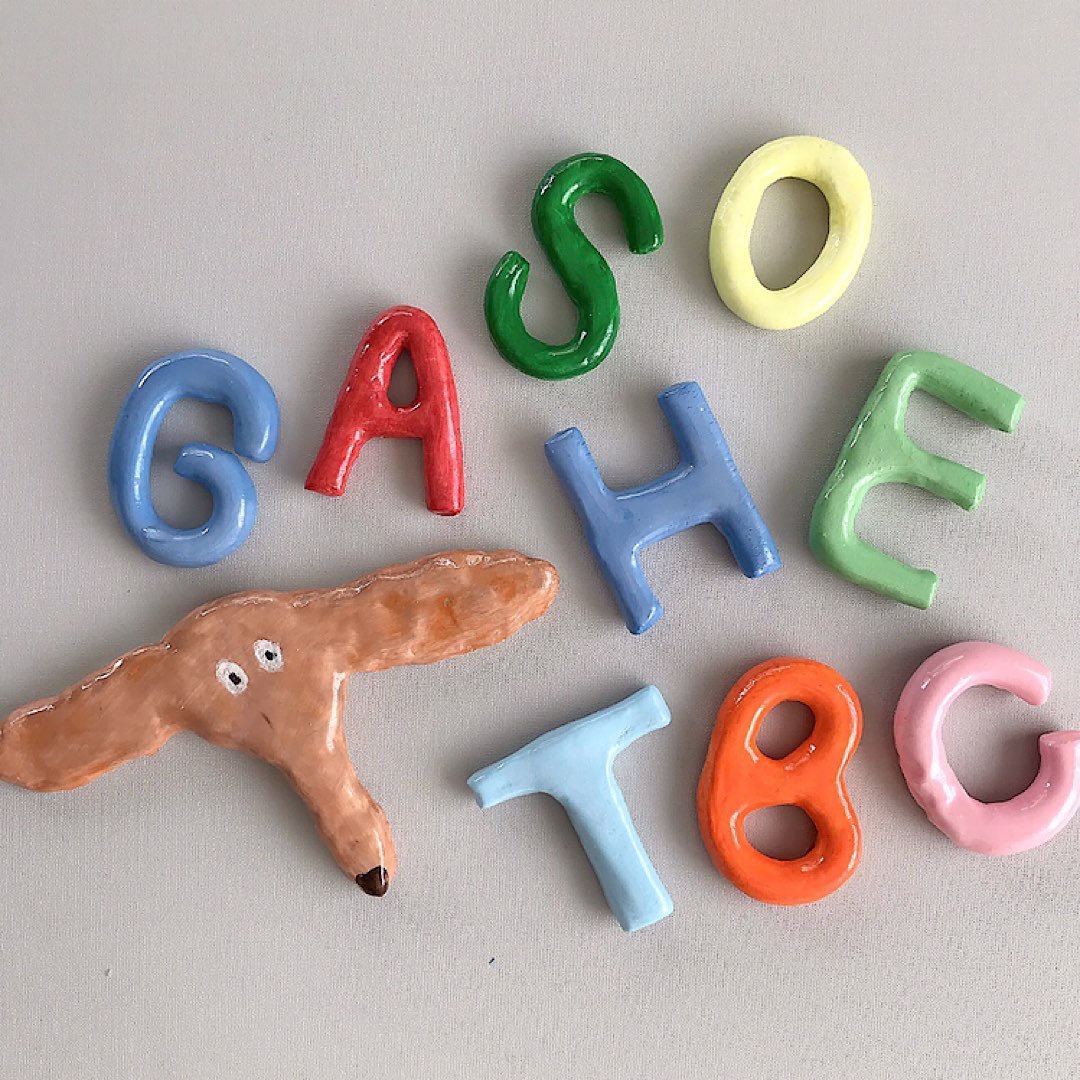 【DAISO】100均の工作粘土で簡単・可愛いマグネットを作ろう！！