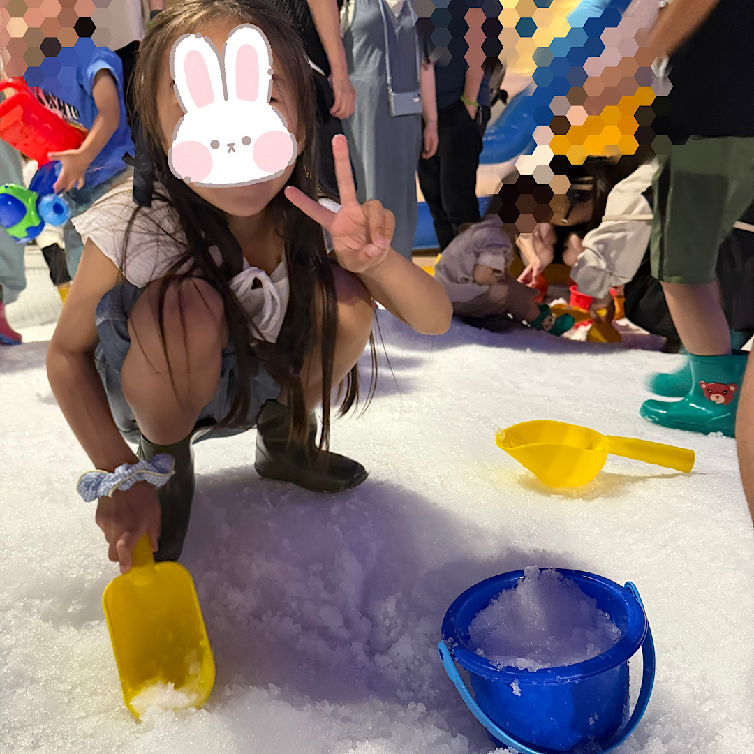真夏に雪遊び!?駅直結の室内遊び場【東京あそびマーレ】が最高すぎた!
