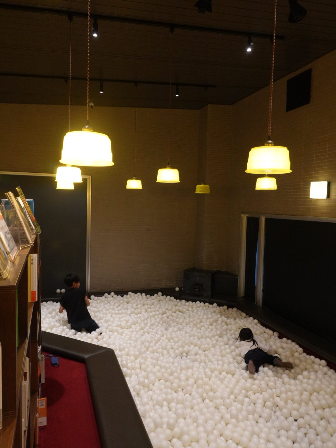 長野 松本十帖 本箱にあるボールプール