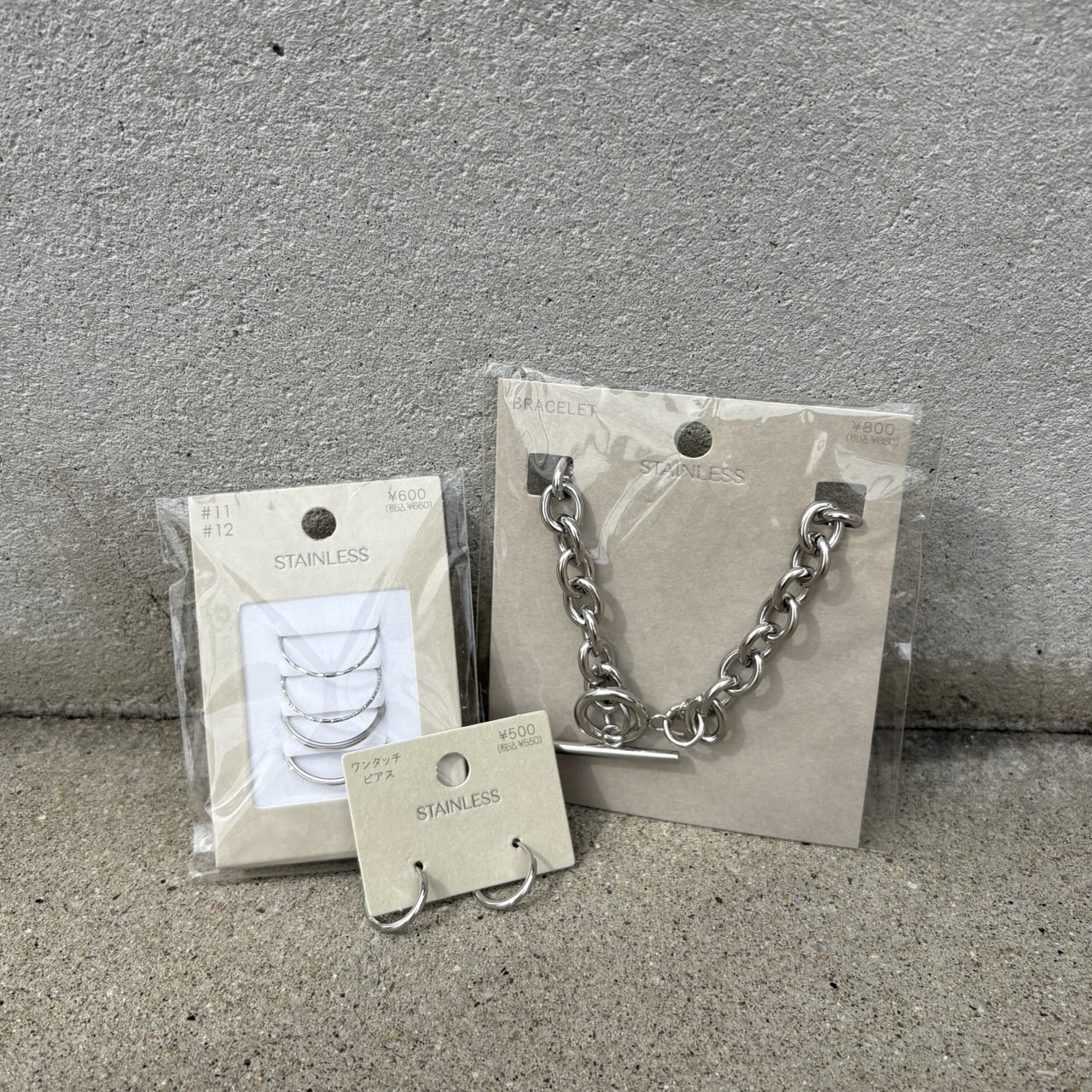 【3COINS】550円から買える!錆びない・変色しないステンレスアクセが神すぎた