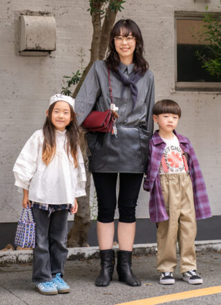 チェック&ストライプで秋ムード! プチプラMIXな家族コーデ