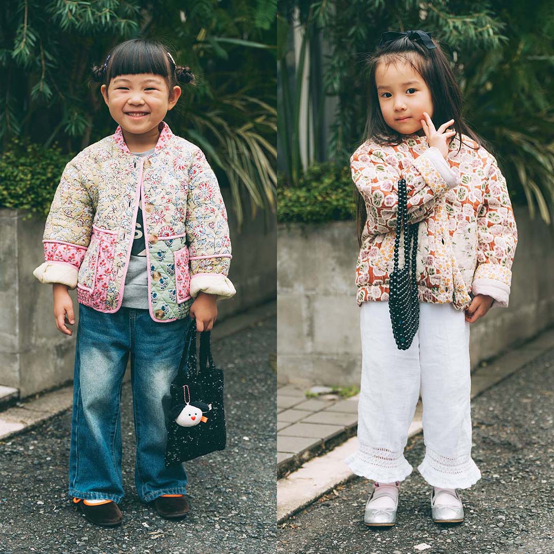 レトロな花柄に釘付け!【花柄アウターSNAP3選】