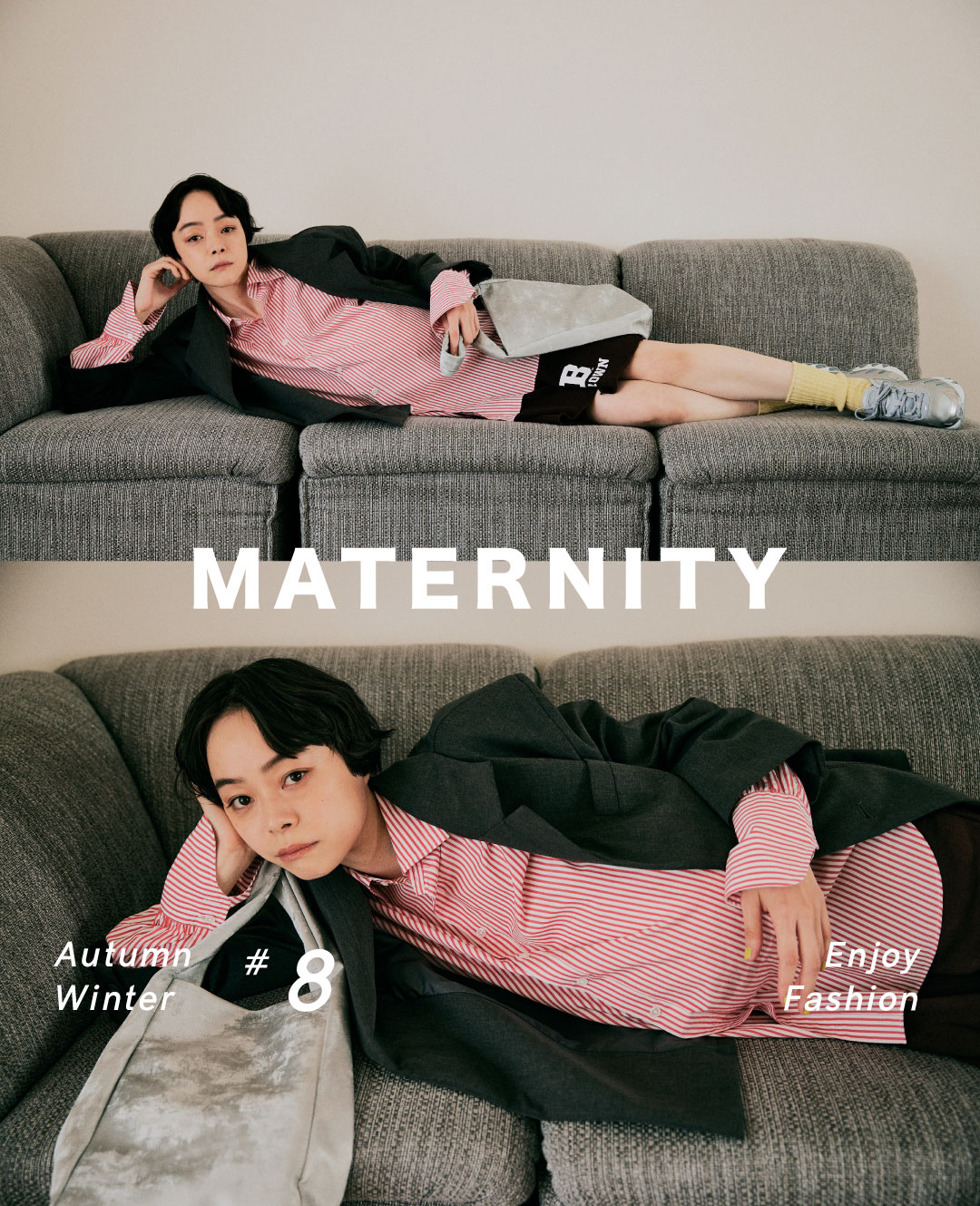 【秋冬マタニティコーデ8選】今しかないシルエットを楽しもう！
