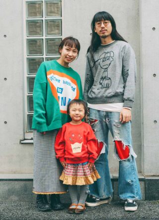 ポップカラーで元気チャージ！ 家族でスウェットを仲良しシェア