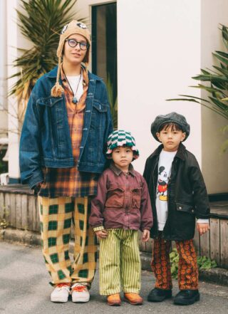 あったかハットで冬を満喫! プチプラMIX上手な家族コーデ