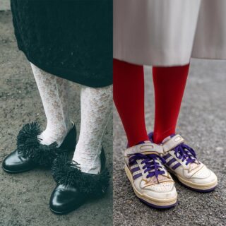 おしゃれママは流行りのタイツをどう着こなす？【冬SNAP7選】