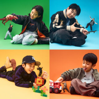 【こども ビームス】大人の服を子ども向けにアップデート！ 名ブランドとのビッグコラボも