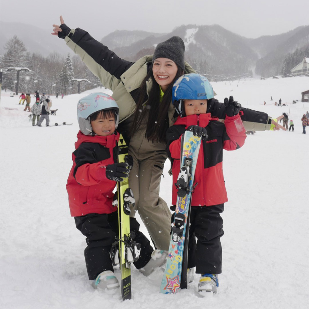 「親子におすすめのスキー場」武智志穂の沖縄でのんびり双子育児 Vol.65