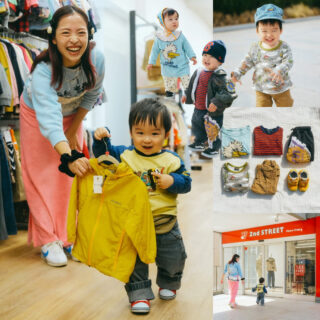 海外子ども服が180円！？『セカスト馬事公苑店』が穴場すぎた！目利き親子に密着♡