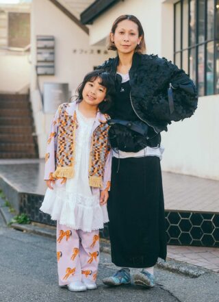 春っぽレースワンピで親子リンク！ レイヤードして甘辛く