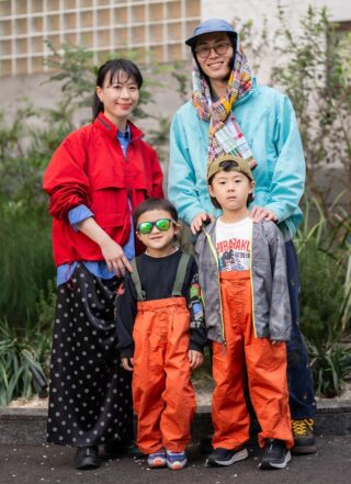 アウトドアMIXな春コーデ♪ 鮮やかカラーで元気をチャージ